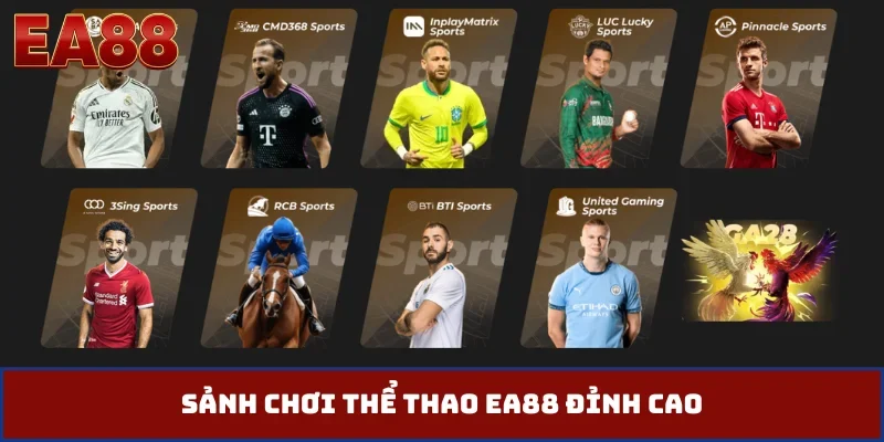Sảnh chơi thể thao EA88 đỉnh cao